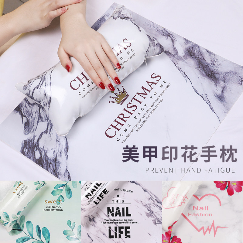 Beauty-A hand pillows suit cushions hand pads upscale netred INS Wind days Marble Veins Meme Shop Special