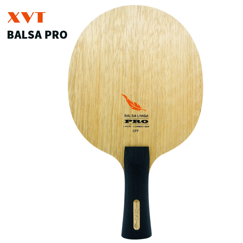XVT Balsa Limba Pro ultra light bascha wood table tennis racket bottom plate Professional long rubber ping-pong bottom plate
