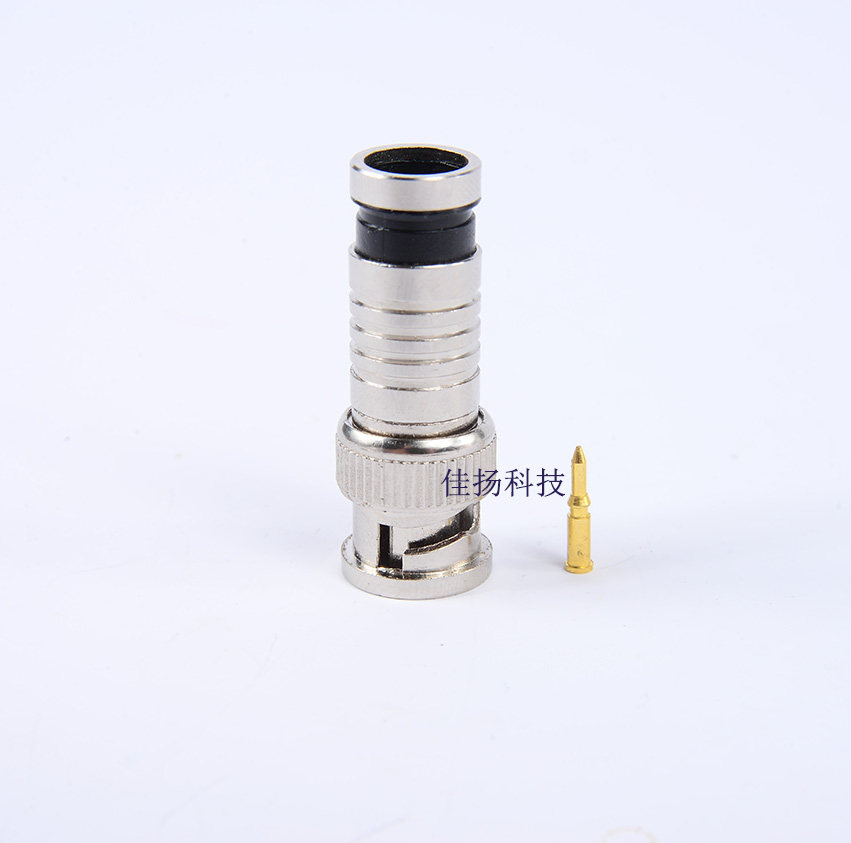 Extrusion BNC joints compress Q9 plug RG59 RG60 monitoring coaxial wire 75-4 75-5 video head