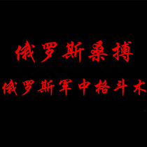 Russian Sangbo army special fighting technique 5DVD non-CD kung fu combat fighting self-defense technique