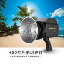 Golden Eagle 400W external shooting flash photography lamp wedding location portrait shooting built-in synchronizer adjustable