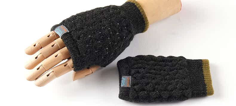 Gants pour homme REALBY    en de laine - Ref 2781392 Image 9