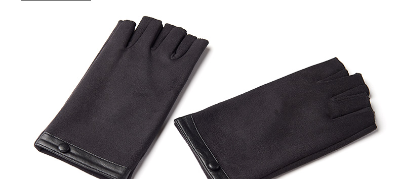 Gants pour homme REALBY    en velours - Ref 2781620 Image 46