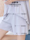 特大码冰丝安全裤女夏季300打底裤200斤胖mm保险不卷边宽松短裤薄