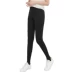 Quần mẹ trung niên cộng với quần legging XL chất béo Phụ nữ MM béo mặc áo lụa mỏng băng co giãn