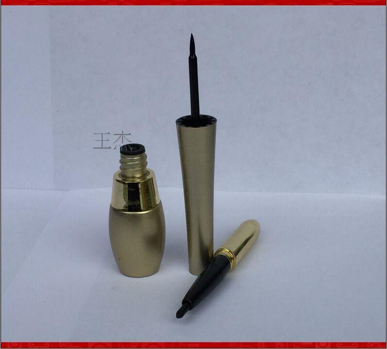 Bút kẻ mắt Man Shili đôi + bút kẻ mắt. Đầu cứng màu đen 8 gram. Sử dụng kép ống vàng. Lâu trôi không dễ bị nhòe kẻ mắt nước bị khô