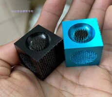 мел для кия 台球用品配件 方型皮头修理工具 台球杆皮头多功能打磨砂器