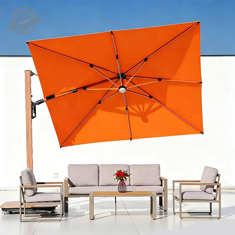 Outdoor Parasol, Multi-Functional Side Rotating Roman Umbrella with Acrylic Waterproof Umbrella Cloth, Courtyard Swimming Pool Sun Umbrella Outdoor Parasol, Multi-Functional Side Rotating Roman Umbrella with Acrylic Waterproof Umbrella Cloth, Courtyard Swimming Pool Sun Umbrella