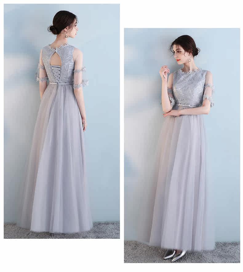 Robe de soirée      manchon de cloche - Ref 3210642 Image 17