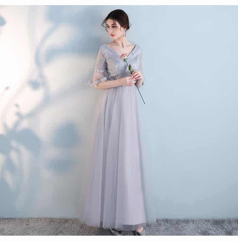 Robe de soirée      manchon de cloche - Ref 3210642 Image 25