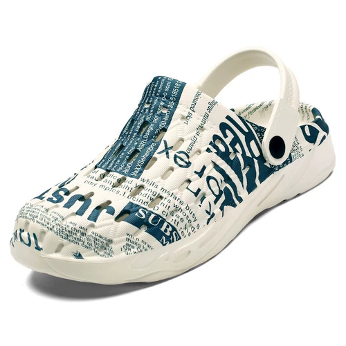 Слайдеры, нескользящие мужские пляжные спортивные тапочки, мягкая подошва, большой размер