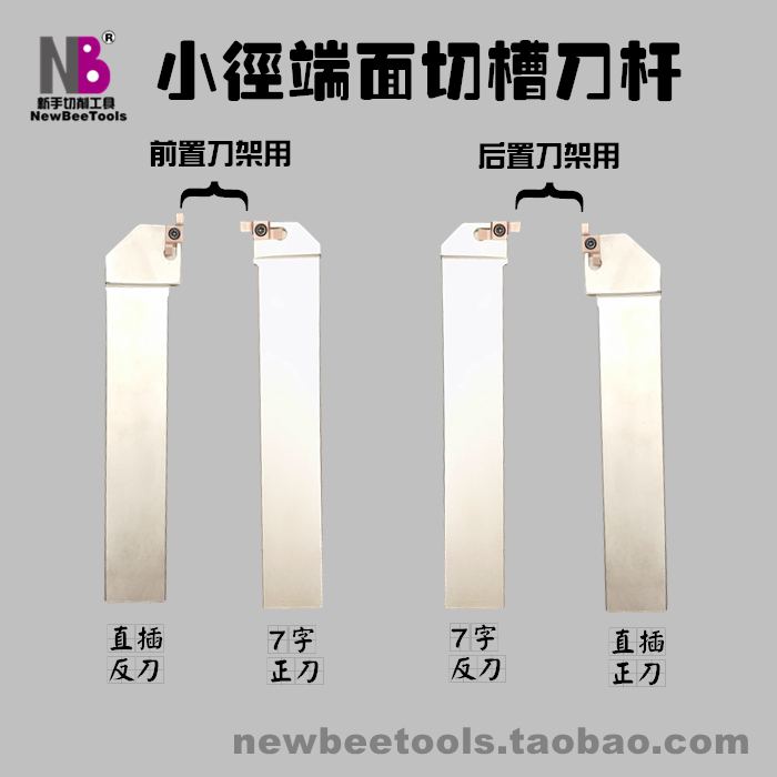 Outer face small diameter shallow grooving tool holder Outer face grooving tool holder CNC lathe indexable end face grooving tool holder