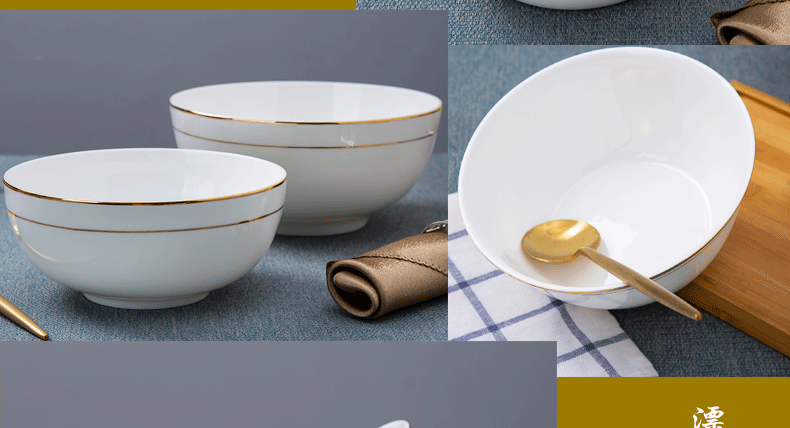Jingdezhen porcelain bowl up phnom penh ipads porcelain tableware products to be 7 inches large bowl of beef noodles in soup bowl