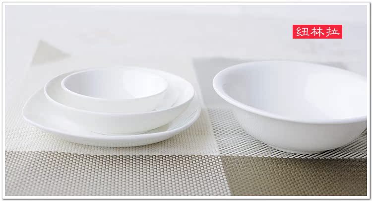 Pure flavor dish of cold dish plates dessert plate before eating soup bowl dish dish ipads porcelain plate of all kinds of small butterfly