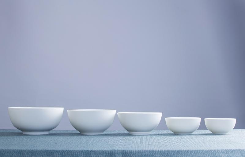 Pure white rice bowl 4 to 8 inches the bowl of soup bowl bowl of ipads China best Australia rainbow such use tableware ceramics rice bowls