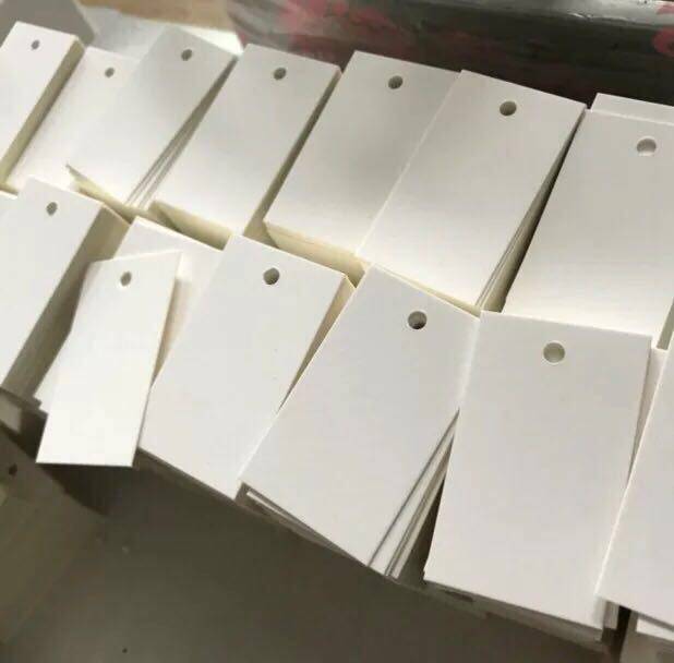 товар из китая 空白吊牌通用白色挂牌小卡片标签牌简易衣服手写新款价格牌吊牌