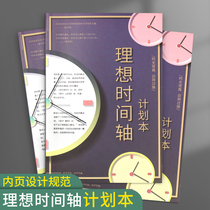 Ideal Time Axis Planned this Daily Plan Card Time Management Hand ledger This mission Planning list schedule