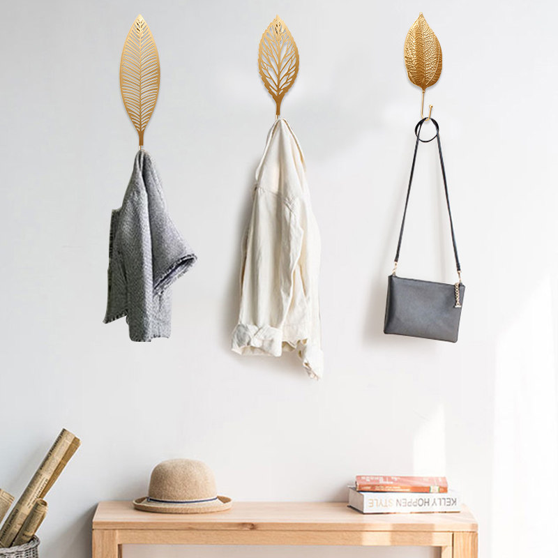 Creativity Entrance Door Decoration Key Hook Wall Free From Punch Xuanguan Wall-mounted Entrance Door Rear Clothes Small Hanging Clothes Hook