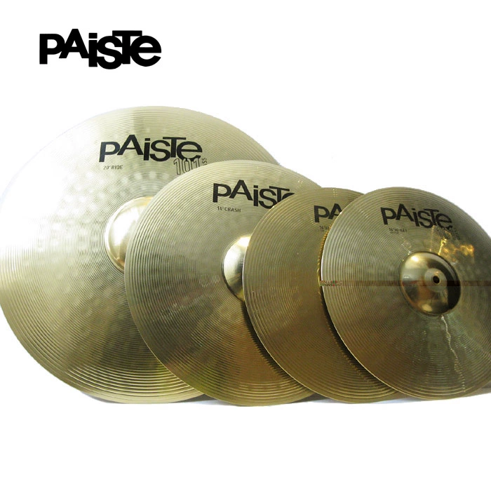 [Nhạc cụ Juge] Bộ 4 chiếc chũm chọe PAISTE 101 nhập khẩu Đức - Phụ kiện nhạc cụ