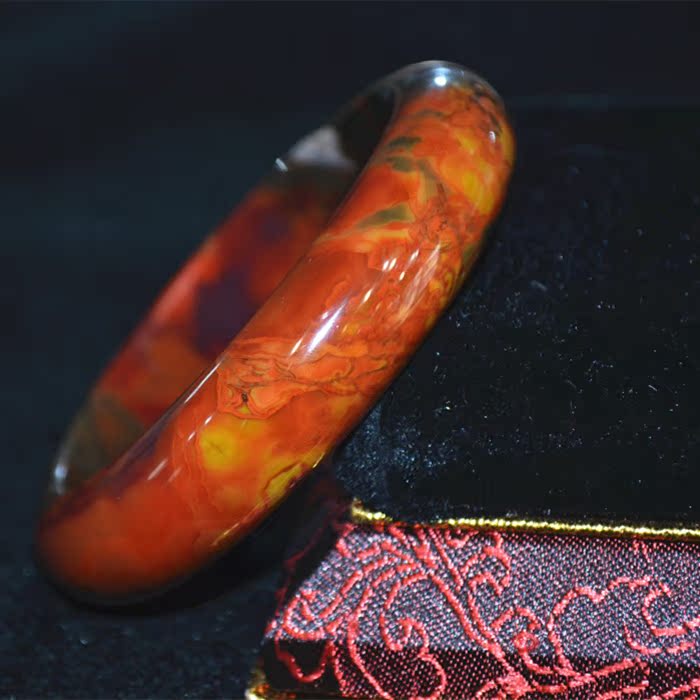 Boutique Warring National Red bracelet Upper Valley Xuanhua Bracelet Handmade Ring Handmade Jewelry Gift Canon's Handmaid's Handout