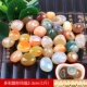 [1 фунт] красочный круглый агат 2-3 см