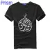 Đàn ông Hồi giáo Hồi giáo Hui Dân tộc thiểu số Quran Halal Bản gốc Áo thun cotton ngắn tay nam áo thun nam polo Áo phông ngắn