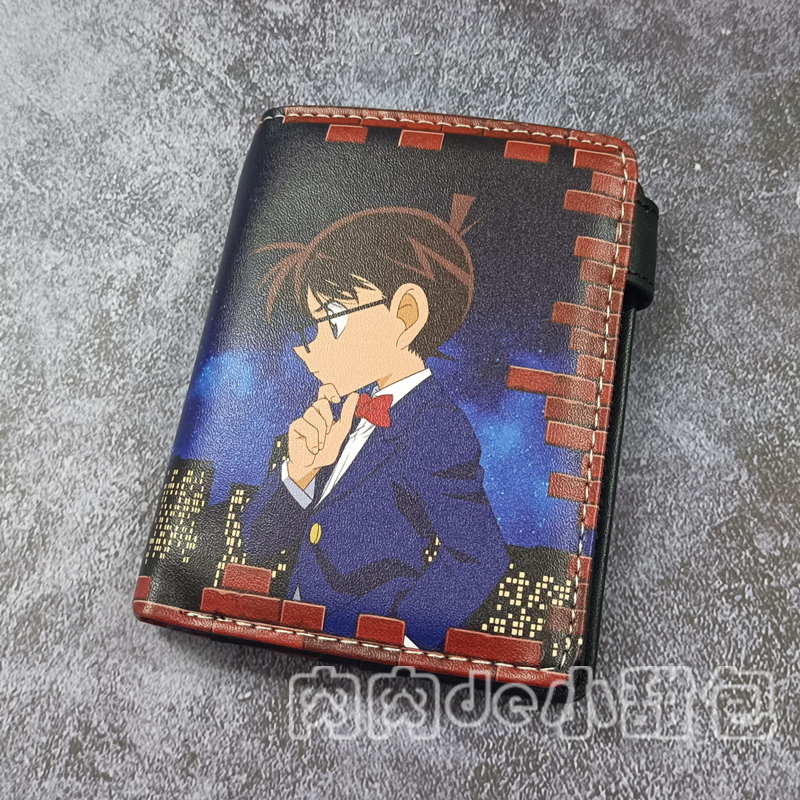 Cartoon Movie Game Day Comic South Perimeter Wallet Vertical Wallet With Wallet Zero Money Position Short Money secondary Meta Cartoon Card Bag