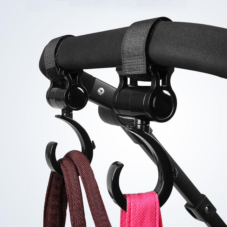 Stroller Hook Stroller Hook Hanging Bag 360 Degree Rotating Stroller Hanging Bag Hook Stroller Accessories Trolley Hook