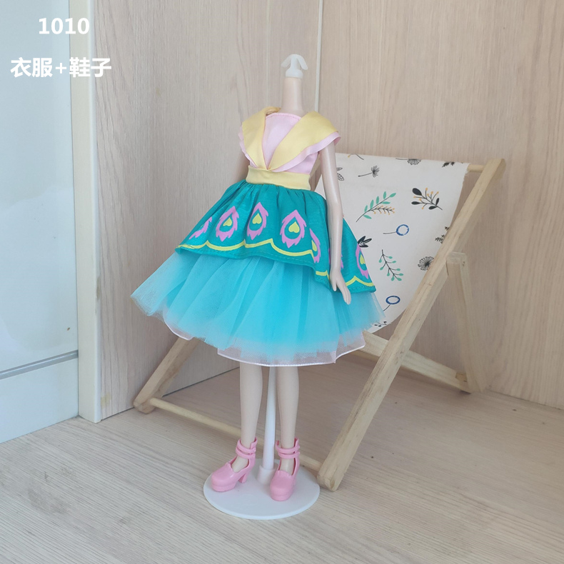 Có thể búp bê quần áo gốc váy sáu điểm BJD Li Jia Xinyi blythe phụ kiện búp bê nhỏ công chúa búp bê