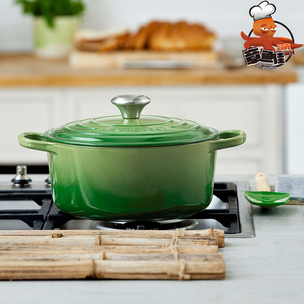 French Le Creuset cool enamel pan cast iron round saucepan 18cm20cm saucepan 22cm saucepan 22cm home pan