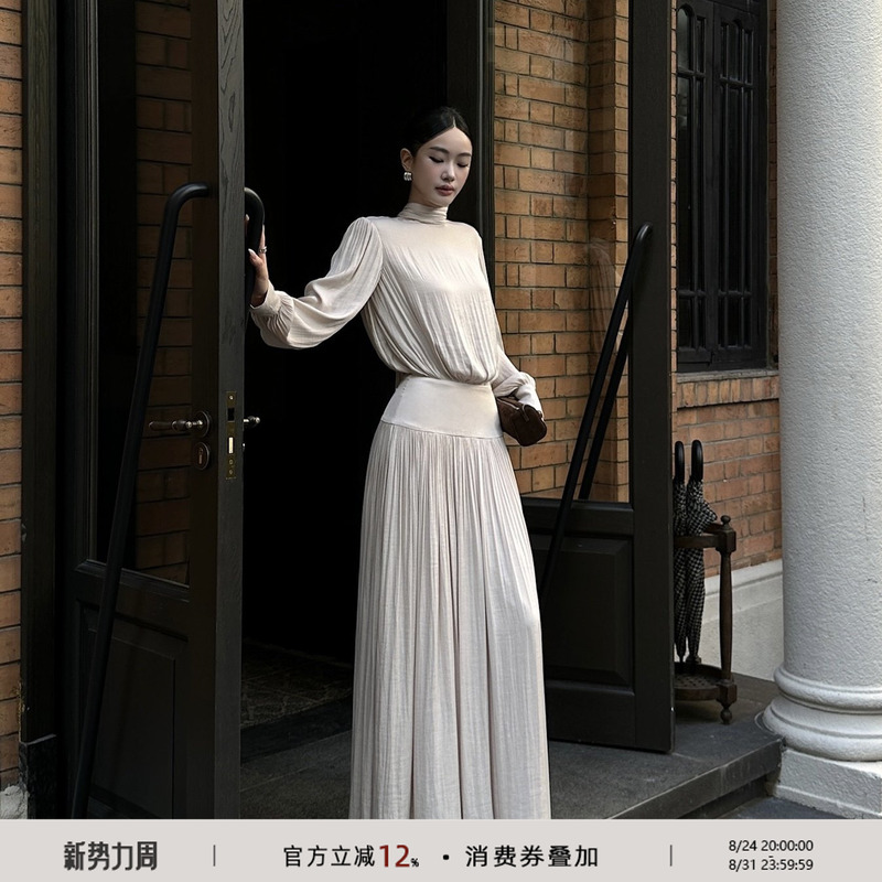 Venuie French Banquet Birthday Engagement Coming-Of-Age Ceremony Bridesmaid Dress Long-Sleeved Dress Light Evening Dress Long Dress Venuie French Banquet Birthday Engagement Coming-Of-Age Ceremony Bridesmaid Dress Long-Sleeved Dress Light Evening Dress Long Dress