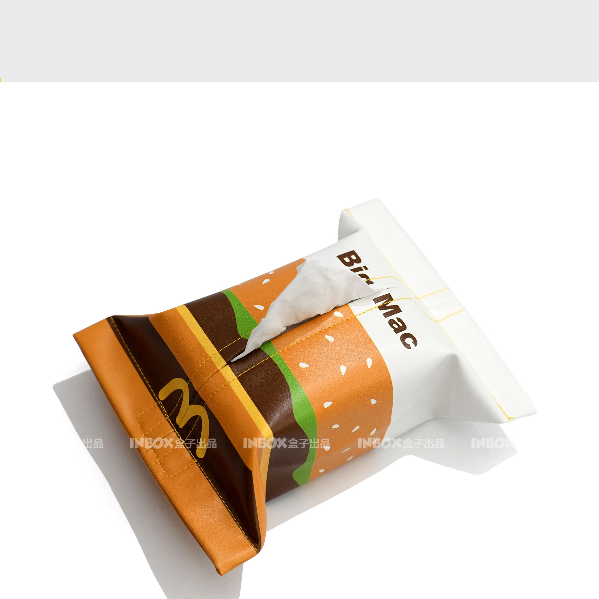 hamburger originality Funny Cartoon vehicle Tissue box waterproof Paper extraction cover Towel sets lovely Vehicle Tissue bag Hanging bag
