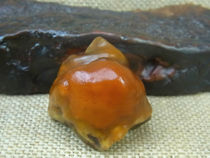 Oil skin agate old skin desert paint natural strange stone collection Alxa Gobi agate raw stone D