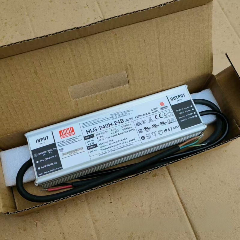 Taiwan Mean Well Led Switching Power Supply Hlg-240H-12A/15A/24A/30A/36A/42A/48A/54A
