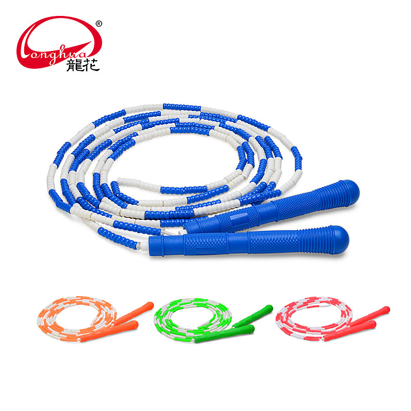 Dragon Flowers 6 m Student competitive group Jumping Figure Pearl Festival Big Jump Rope Bamboo Festival Rocking Long Rope Race Fitness Jump