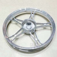 Xe máy dầm cong Dayang 110 trước và sau bằng thép bánh xe vành nhôm phụ kiện 2.50 2.75-17 vòng nhôm bánh sau vành xe exciter 150