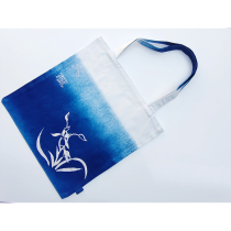 Blue Renewal White Family Ancient Fazal Dyeing Batik Single Shoulder Bag Environmentally Friendly Shopping Bag Pure Natural Plant Dyeing Can Be Customized