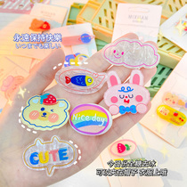 Hairclip side clip Net Red New 2021 hair card girl banghai cute Japanese and Korean headgear back head hair girl girl