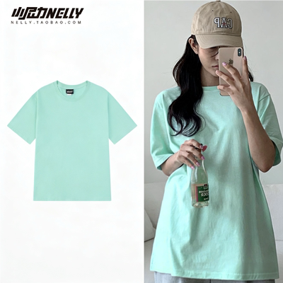 小尼力夏季220克重磅纯棉短袖T恤