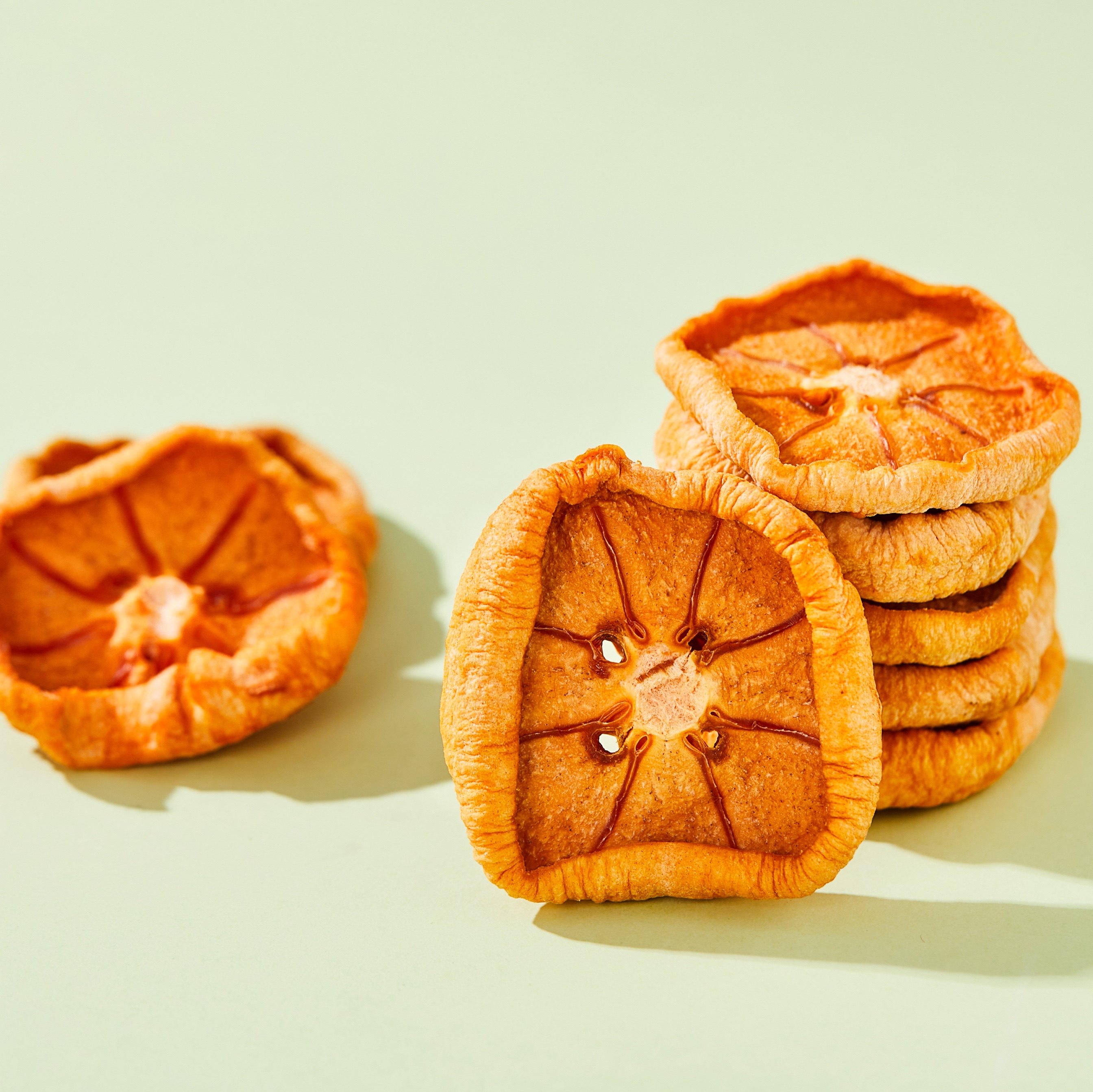 Original taste drying fresh persimmon dry without added water Fruit dry casual children snacks without added sugar healthy pine soft fruit