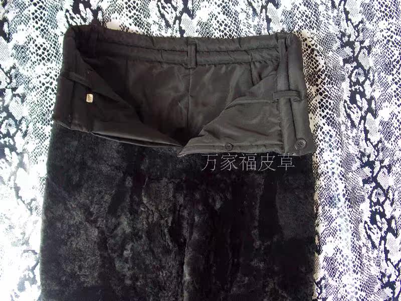 Pantalon cuir homme droit pour hiver - Ref 1479540 Image 25