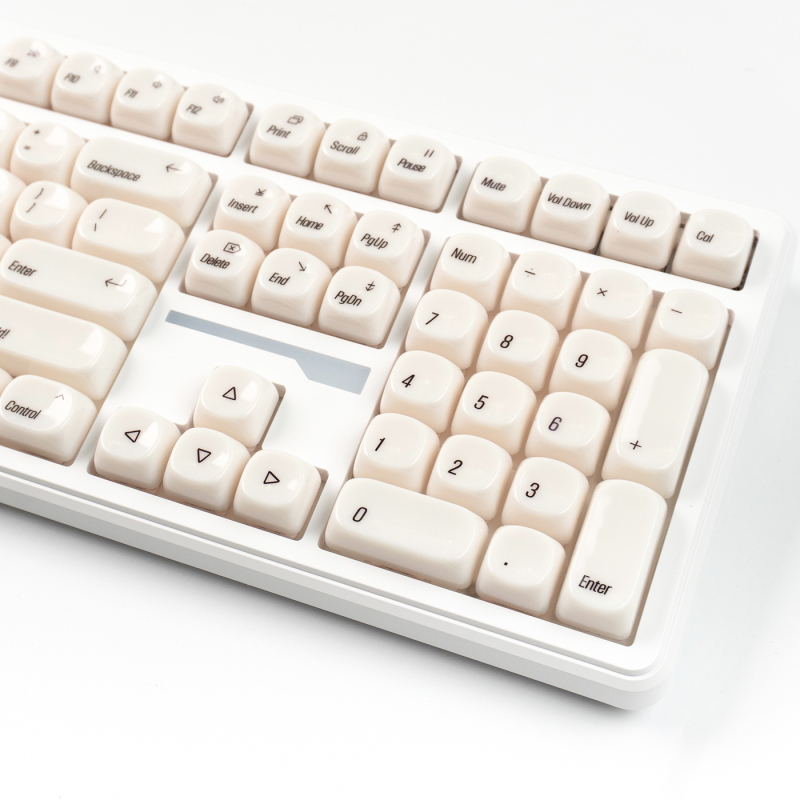 108-Key Mechanical Keyboard Apple Mac Crystal Gasket Three-Mode Wireless Bluetooth Wired Gaming Office Full-Key