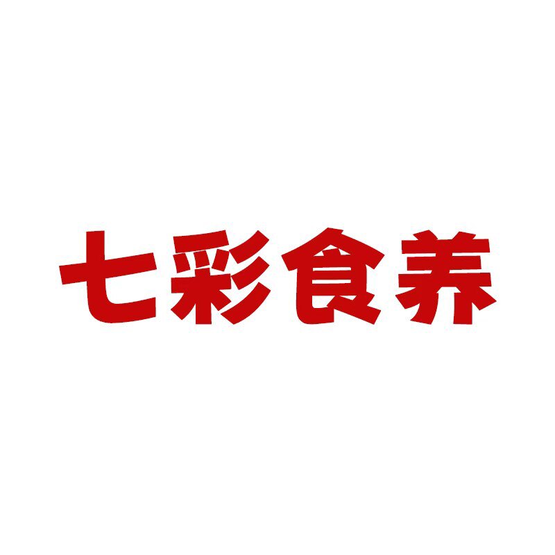 七彩食养工厂店的LOGO