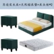 Giường vải hiện đại ánh sáng sang trọng vải giường 1,5m giường mềm 1,8m lưu trữ giường cưới Gỗ Bắc Âu giường đôi mềm túi - Giường giường thông minh kết hợp tủ