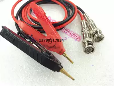 BNC turn Kelvin oscilloscope low resistance test line LCR bridge digital bridge clamp duckbill clamp