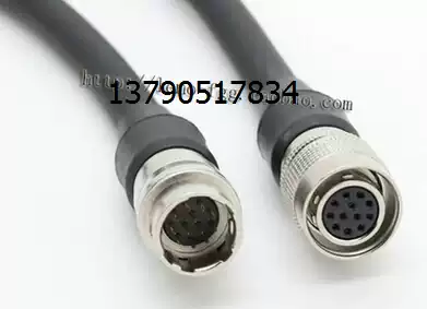 Hirose HRS12 core cable camera power supply 12 core cable 12 pinhole cable CCD industrial camera cable