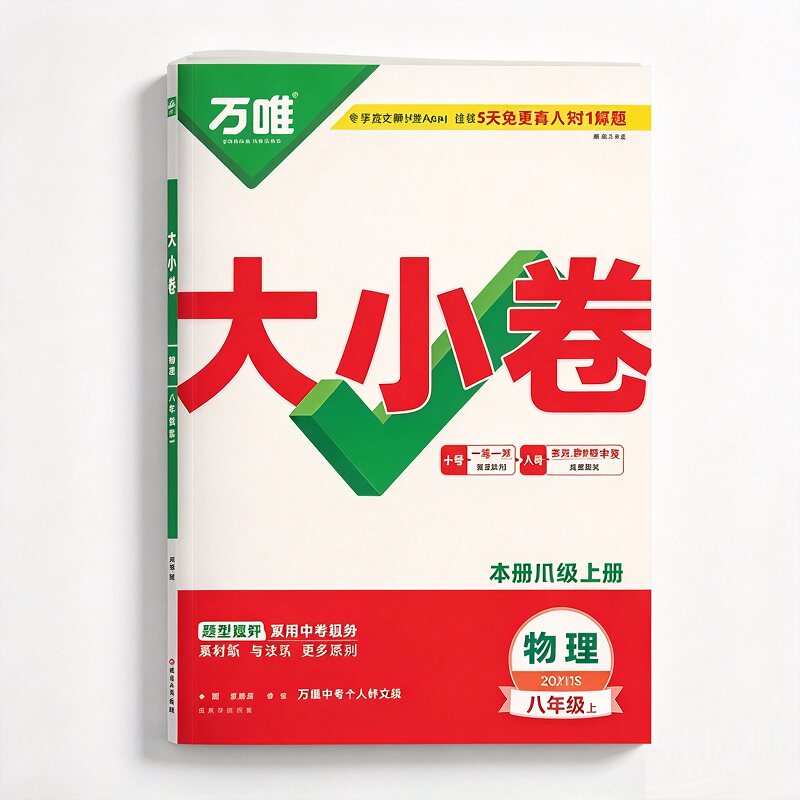2027新版万唯大小卷初中八年级