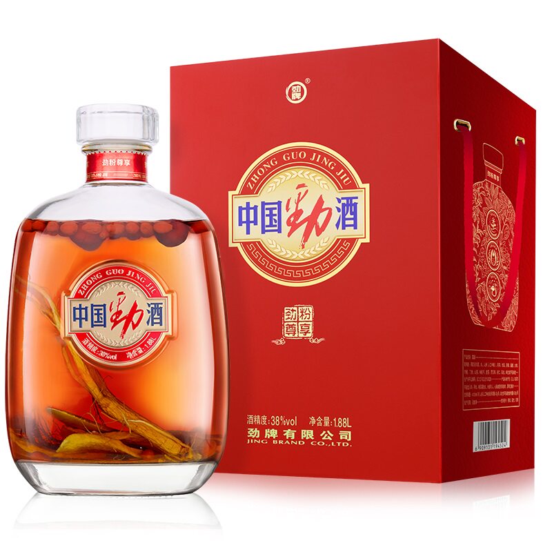 劲牌38度中国劲酒1.88L礼盒装