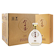 今世缘礼赞42度浓香白酒500ml*4瓶整箱