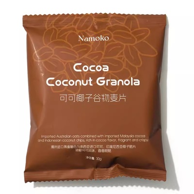 可可椰子谷物燕麦片烘焙坚果零食早餐粗粮饱腹营养即食冲饮